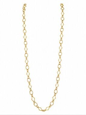CACHE Gold Tone Link‎ Necklace